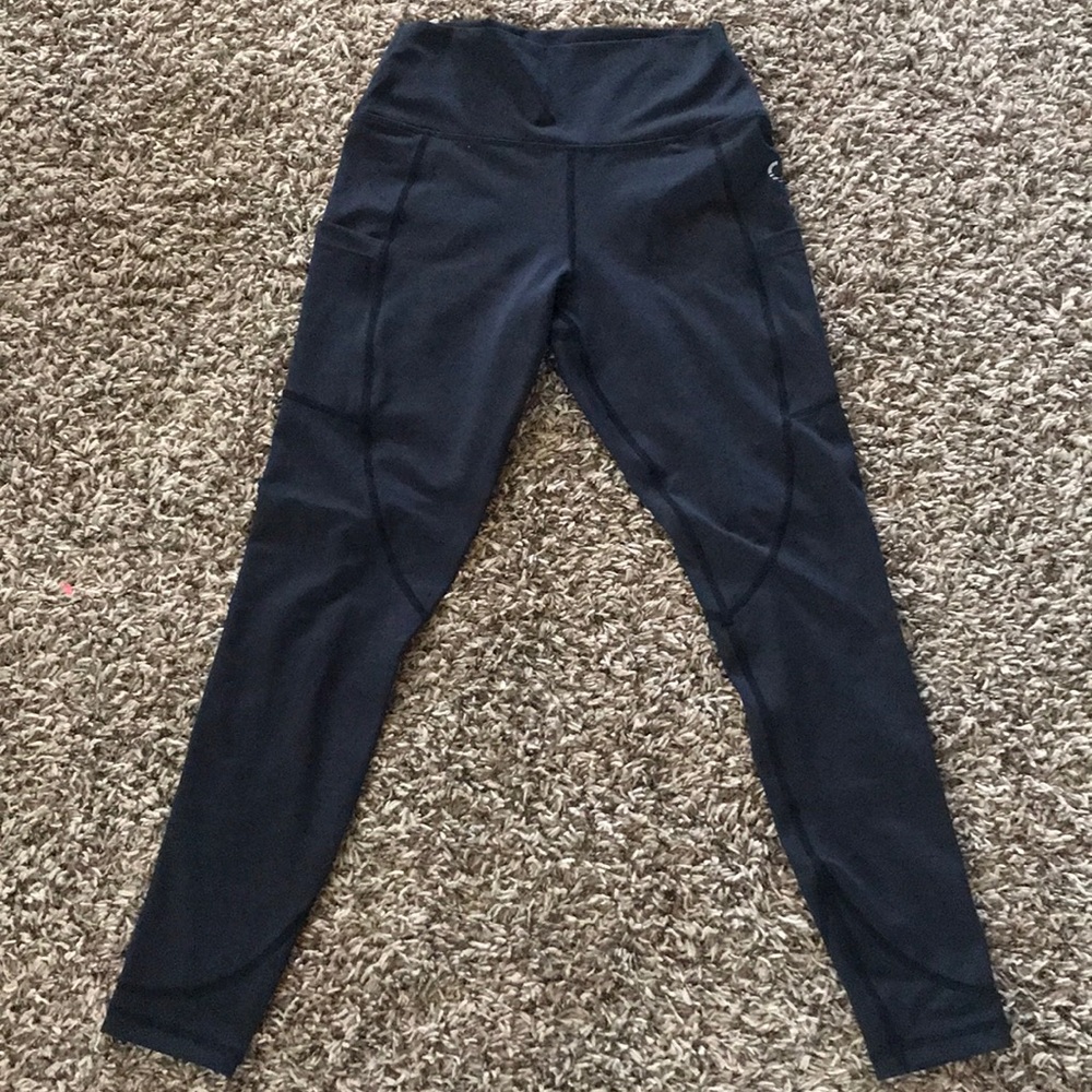 Curves and Combat Boots, LITTLE BLACK 7/8 LEGGINGS